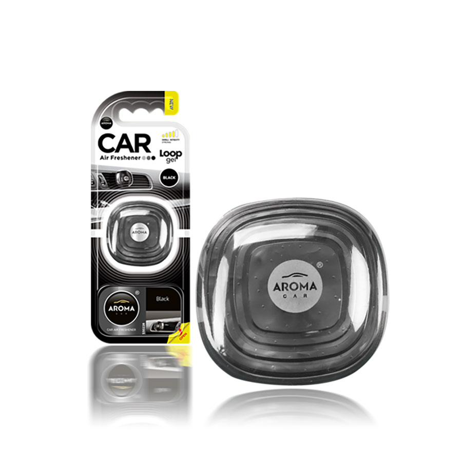 AROMA CAR LOOP GEL BLACK InterPilhas