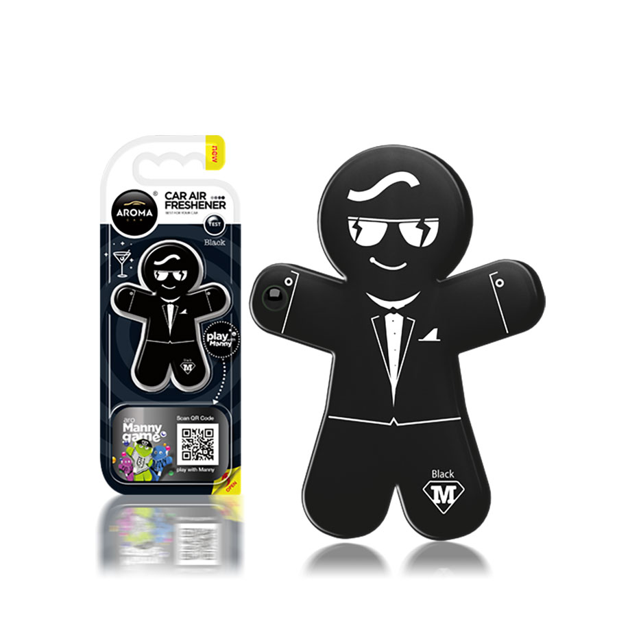 AROMA CAR MANNY BLACK AROMA CAR MANNY BLACK - Ambientadores - AROMA CAR