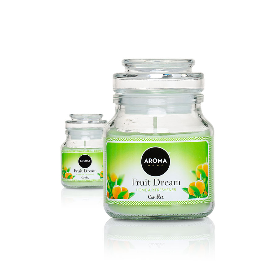 AROMA HOME CANDLE 130G FRUIT DREAM InterPilhas