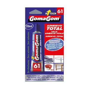 17061 - Nº61 BLISTER COLA ADESIVO TOTAL TRANSPARENTE 20ML 17061 - Nº61 BLISTER COLA ADESIVO TOTAL TRANSPARENTE 20ML - Colas - GOMA GOM