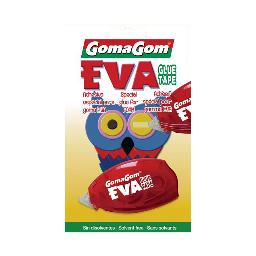 15041 -  COLA ESPECIAL PARA GOMA EVA 8MMX6M 15041 -  COLA ESPECIAL PARA GOMA EVA 8MMX6M - Cola Papelaria - GOMA GOM