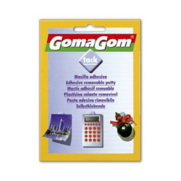 15012 - PLASTICINA COLANTE REMOMÍVEL 20G - Cola Papelaria - GOMA GOM