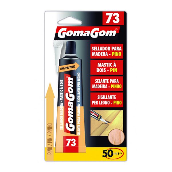 16941 - Nº73 BLISTER SELANTE PARA MADEIRA PINHO 50 ML - Selantes - GOMA GOM