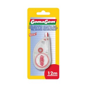 15291 - Fita Correctora 5mm x 12m 15291 - Fita Correctora 5mm x 12m - Cola Papelaria - GOMA GOM