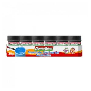 18351 - Gomagom Tinta Liquida 30g 6 uni - Preta 18351 - Gomagom Tinta Liquida 30g 6 uni - Preta - Tinta - GOMA GOM