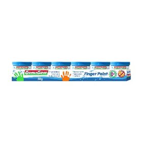 18781 - Gomagom Tinta de Dedos 50g 6 uni - Azul 18781 - Gomagom Tinta de Dedos 50g 6 uni - Azul - Tinta - GOMA GOM